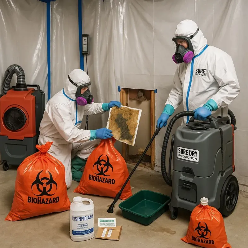 Contaminated Water Handling Protocols process in Oconee County, SC
