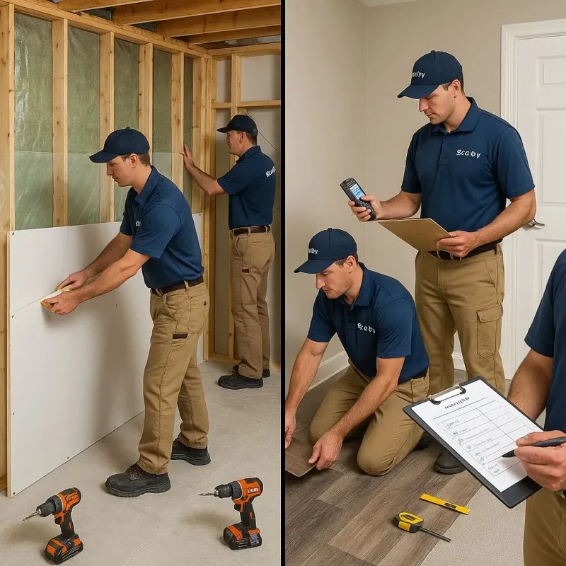 Repairs and Reconstruction process in Oconee County, SC
