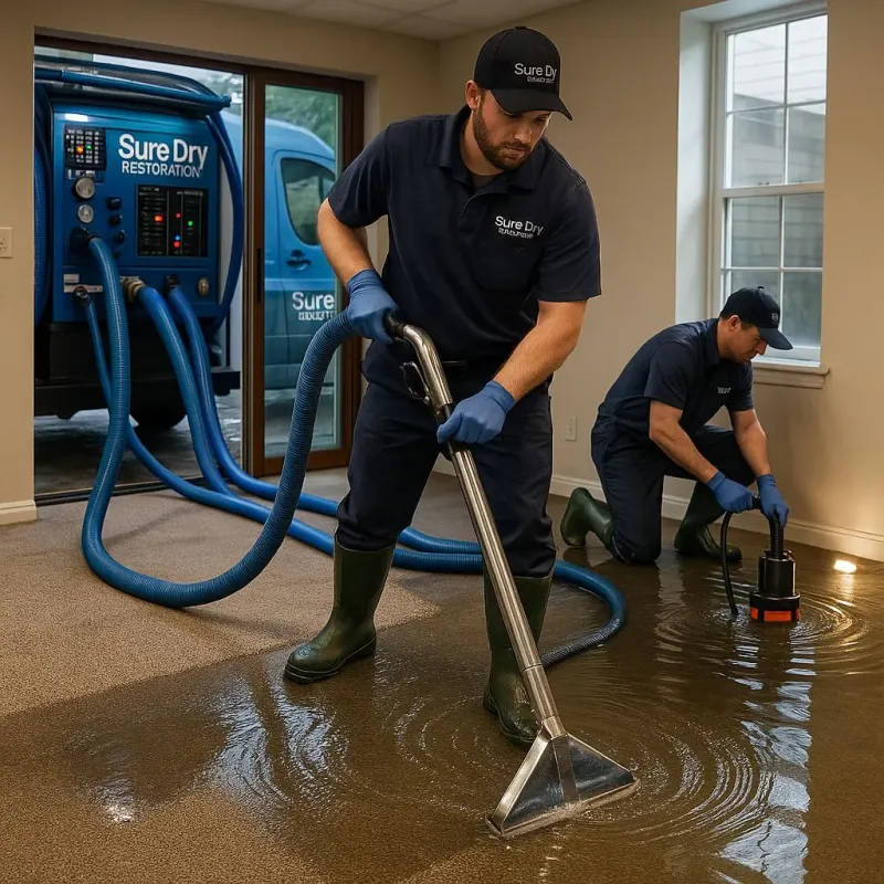Water Extraction and Removal process in Oconee County, SC